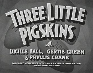 THREE LITTLE PIGSKINS